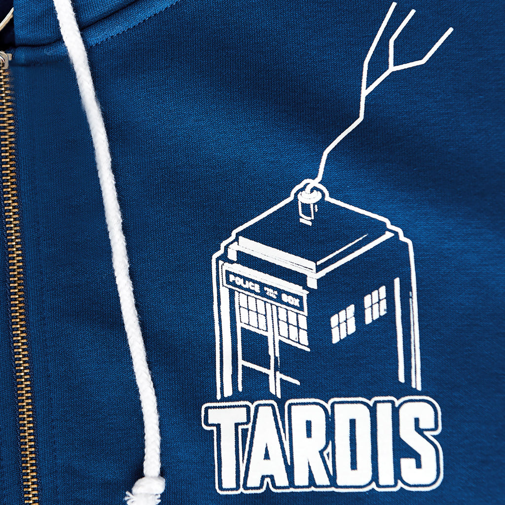 Produktbild Doctor Who - Tardis Kapuzenjacke blau