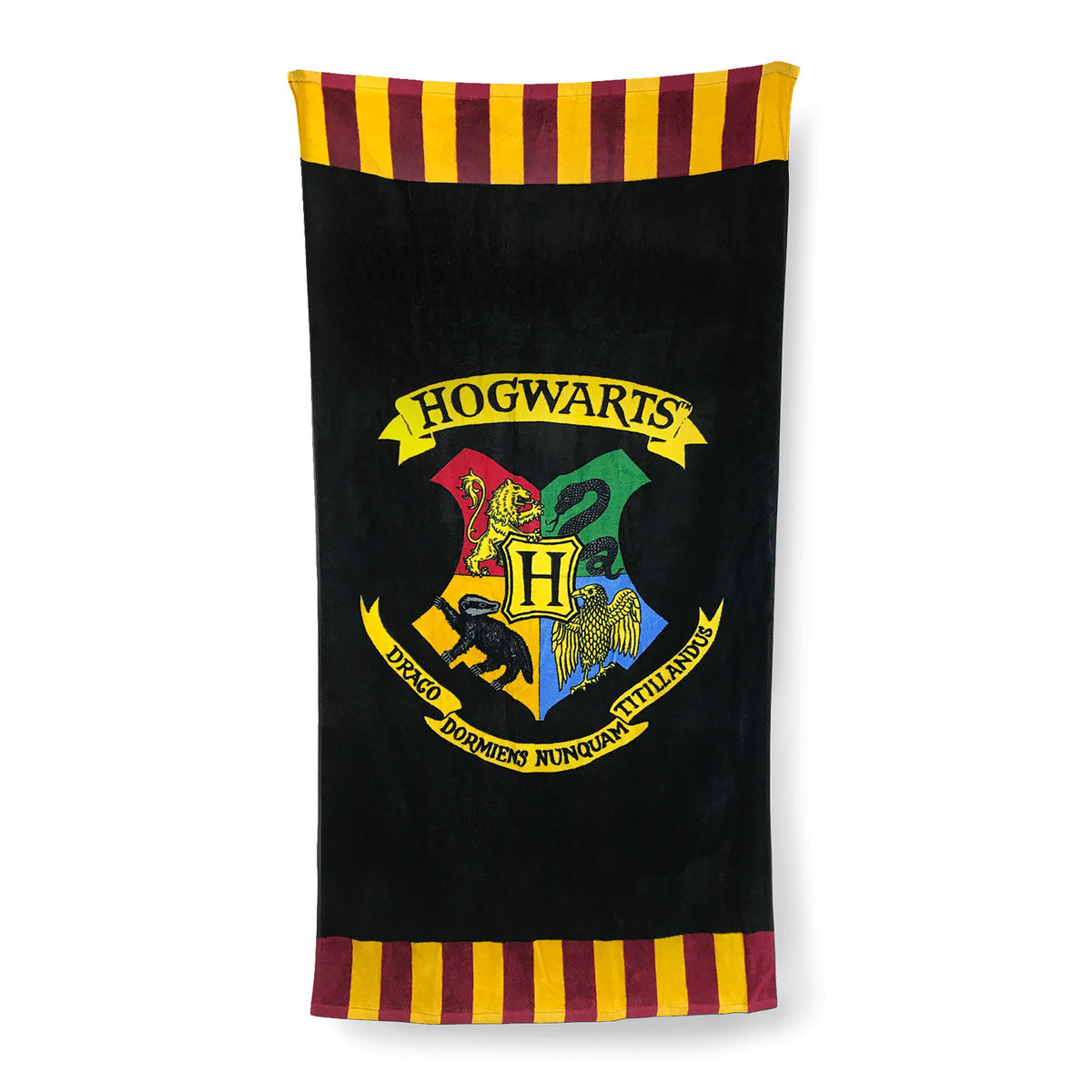 Produktbild Harry Potter - Hogwarts Wappen Badetuch