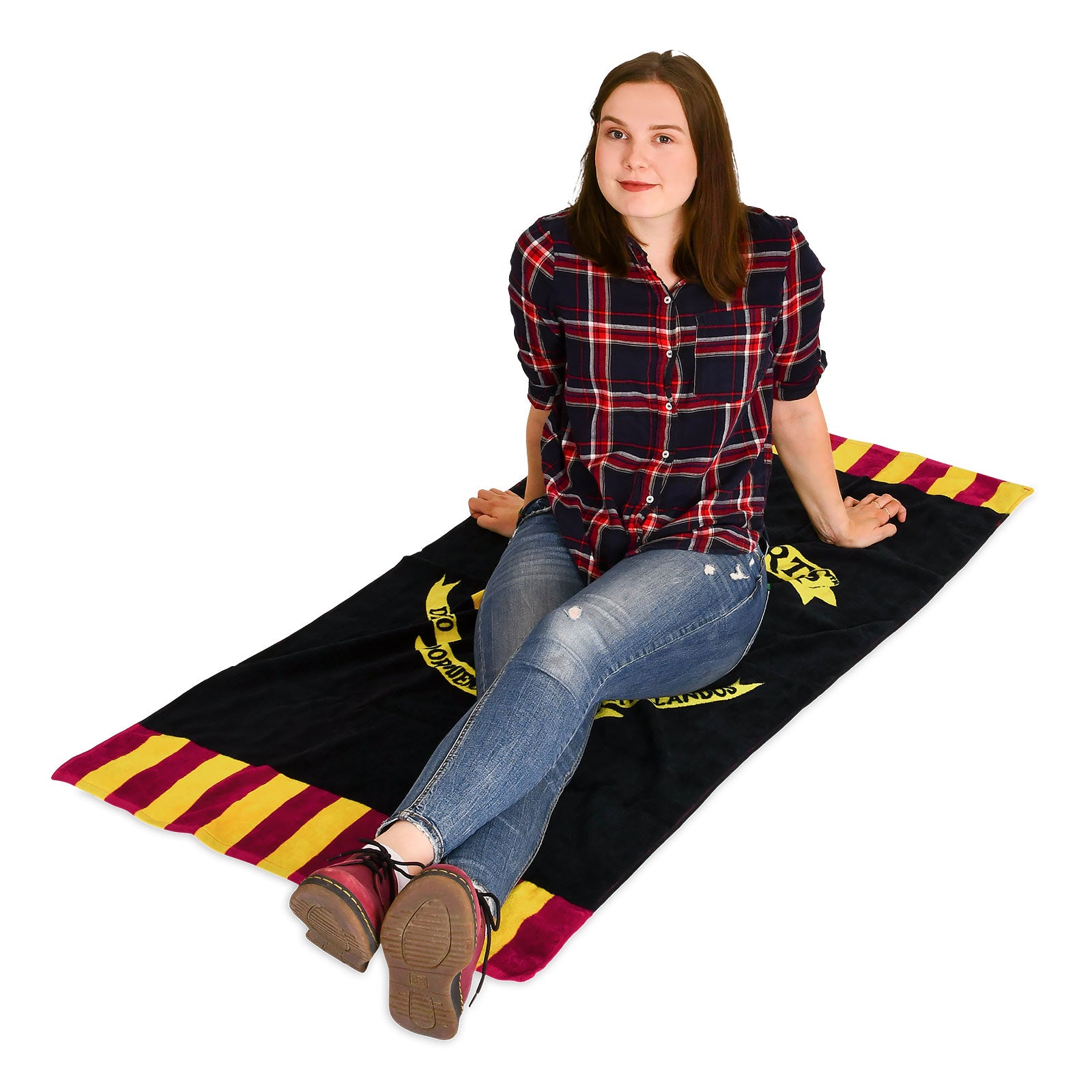 Produktbild Harry Potter - Hogwarts Wappen Badetuch