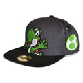 Produktbild Super Mario - Yoshi Snapback Cap grau