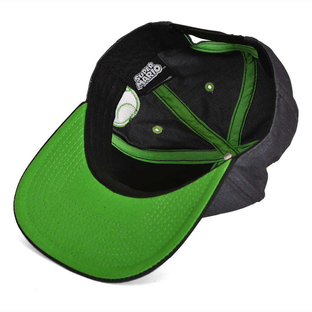 Produktbild Super Mario - Yoshi Snapback Cap grau