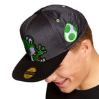 Produktbild Super Mario - Yoshi Snapback Cap grau