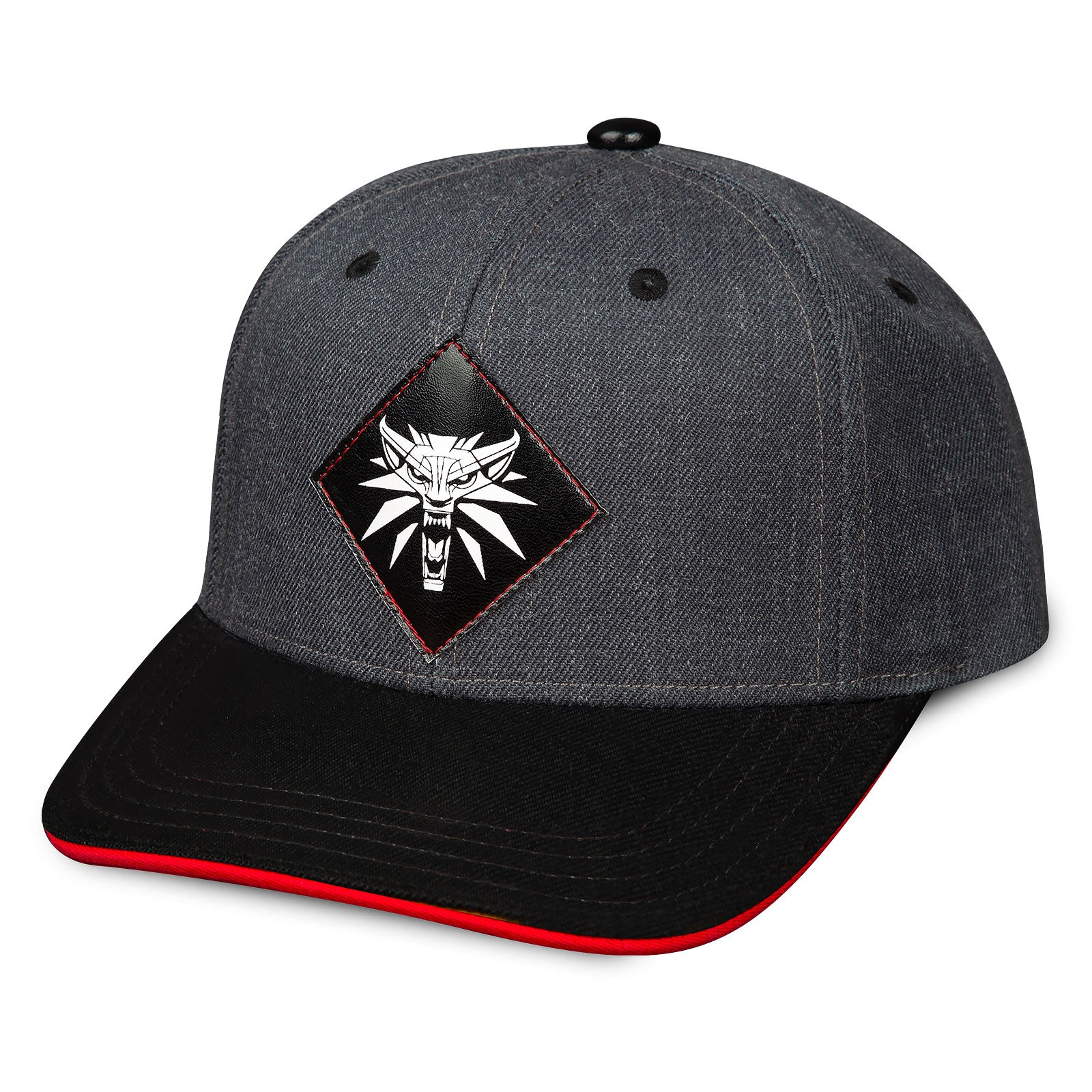 Produktbild Witcher - Wolf Medaillon Patch Snapback Cap