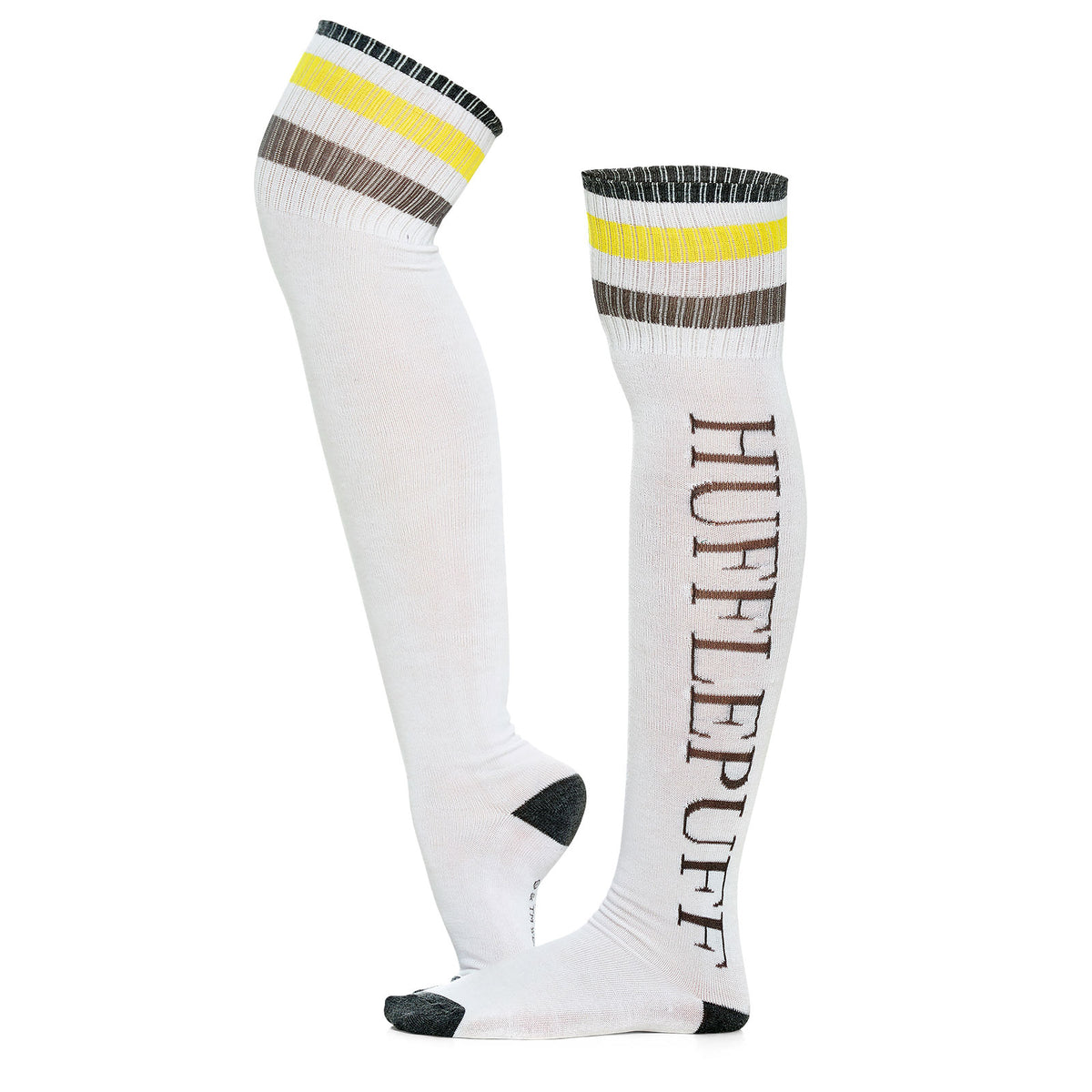 Produktbild Harry Potter - Hufflepuff Overknee Strümpfe