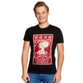 Product image Super Mario - Yoshi Here We Go Poster T-Shirt Black