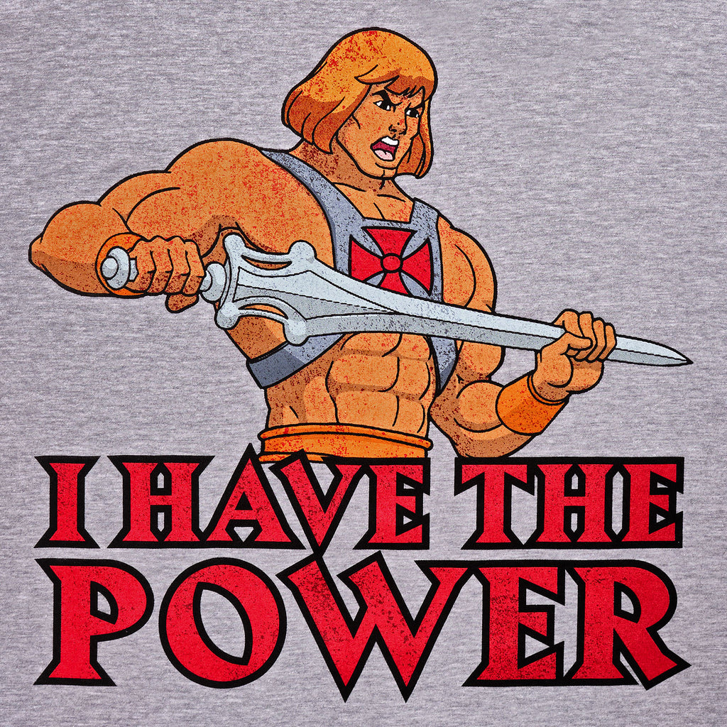Produktbild Masters of the Universe - He-Man Power T-Shirt grau