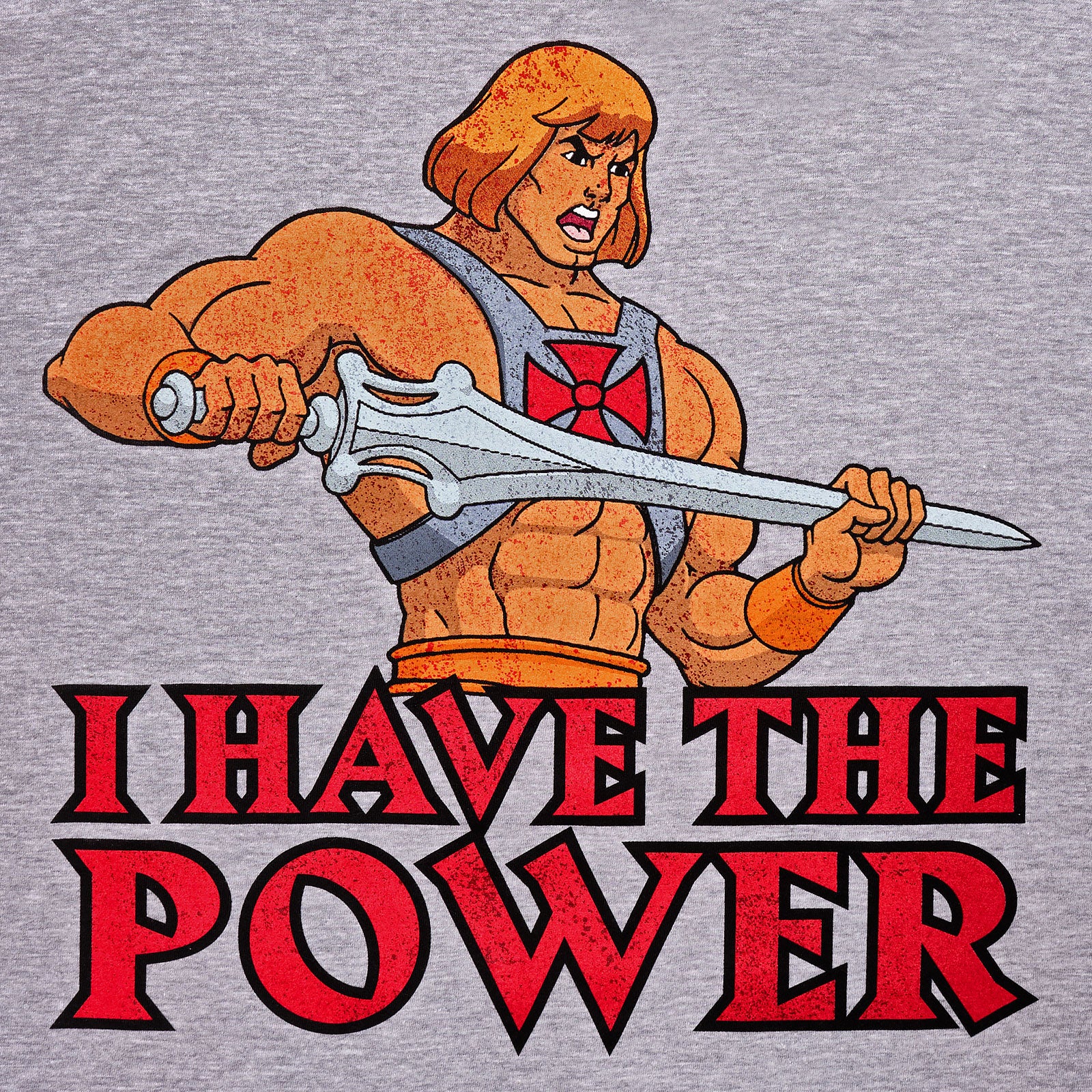 Produktbild Masters of the Universe - He-Man Power T-Shirt grau