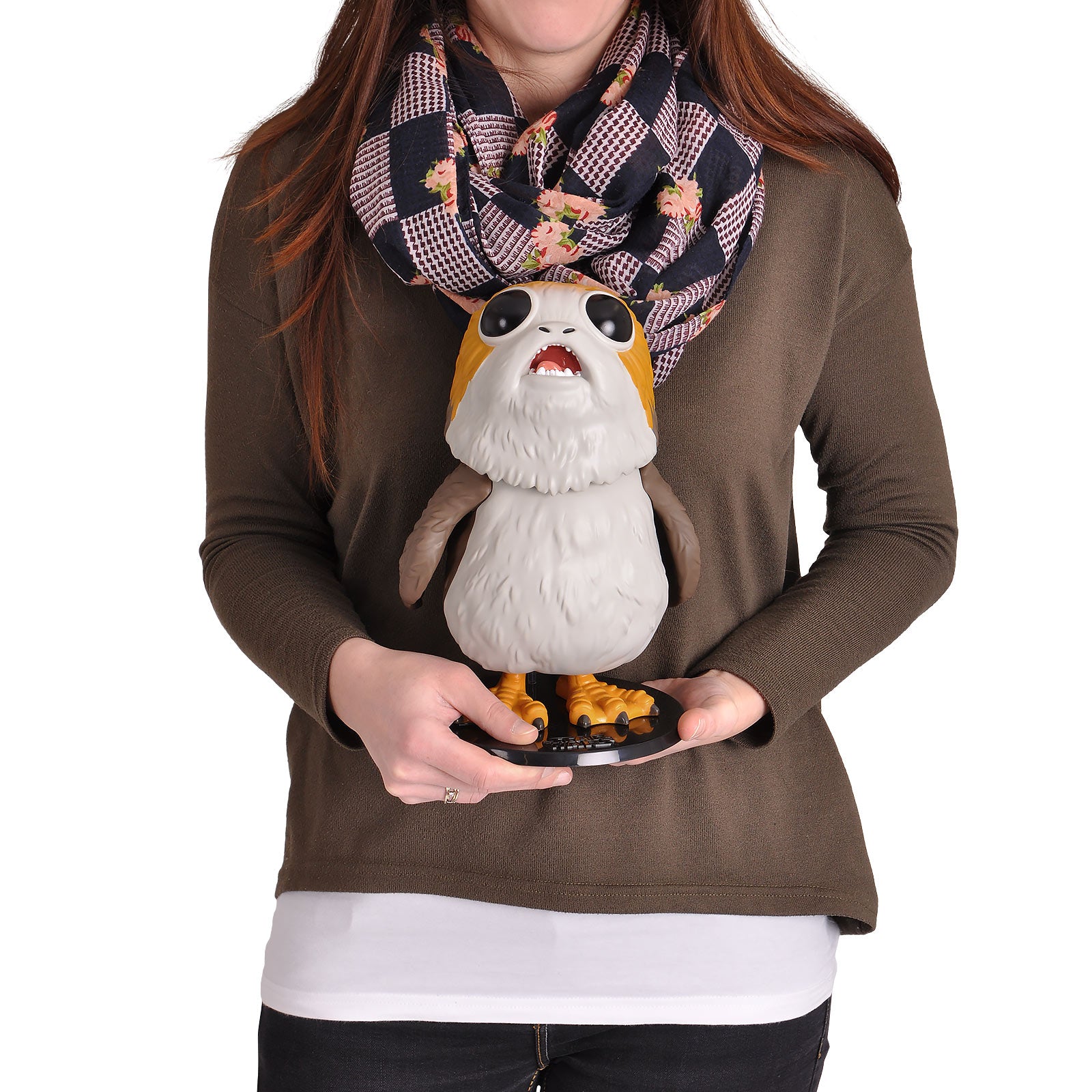Produktbild Star Wars - Porg Funko Pop Wackelkopf-Figur 27 cm
