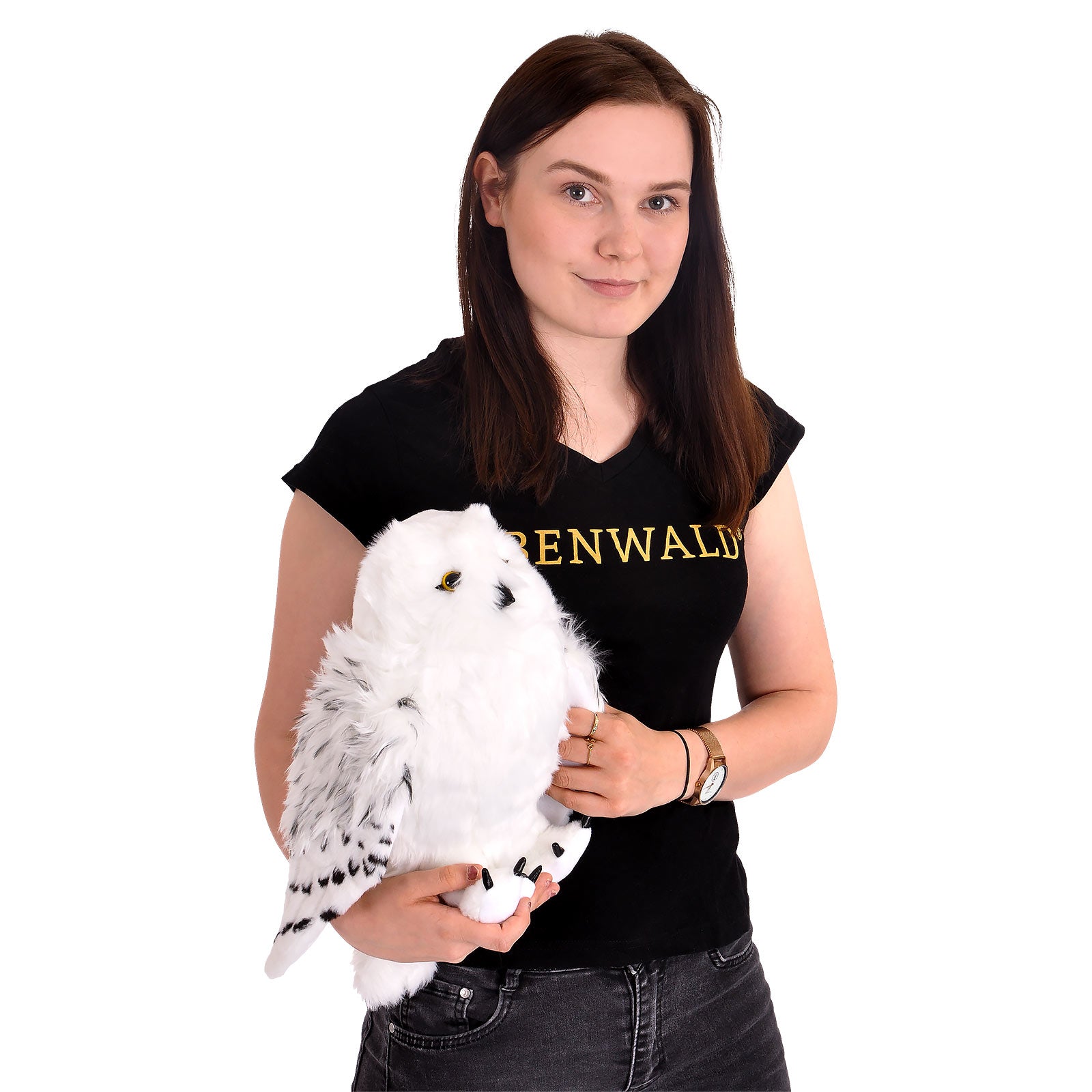 Produktbild Harry Potter - Hedwig Plüsch Figur mit beweglichen Flügeln