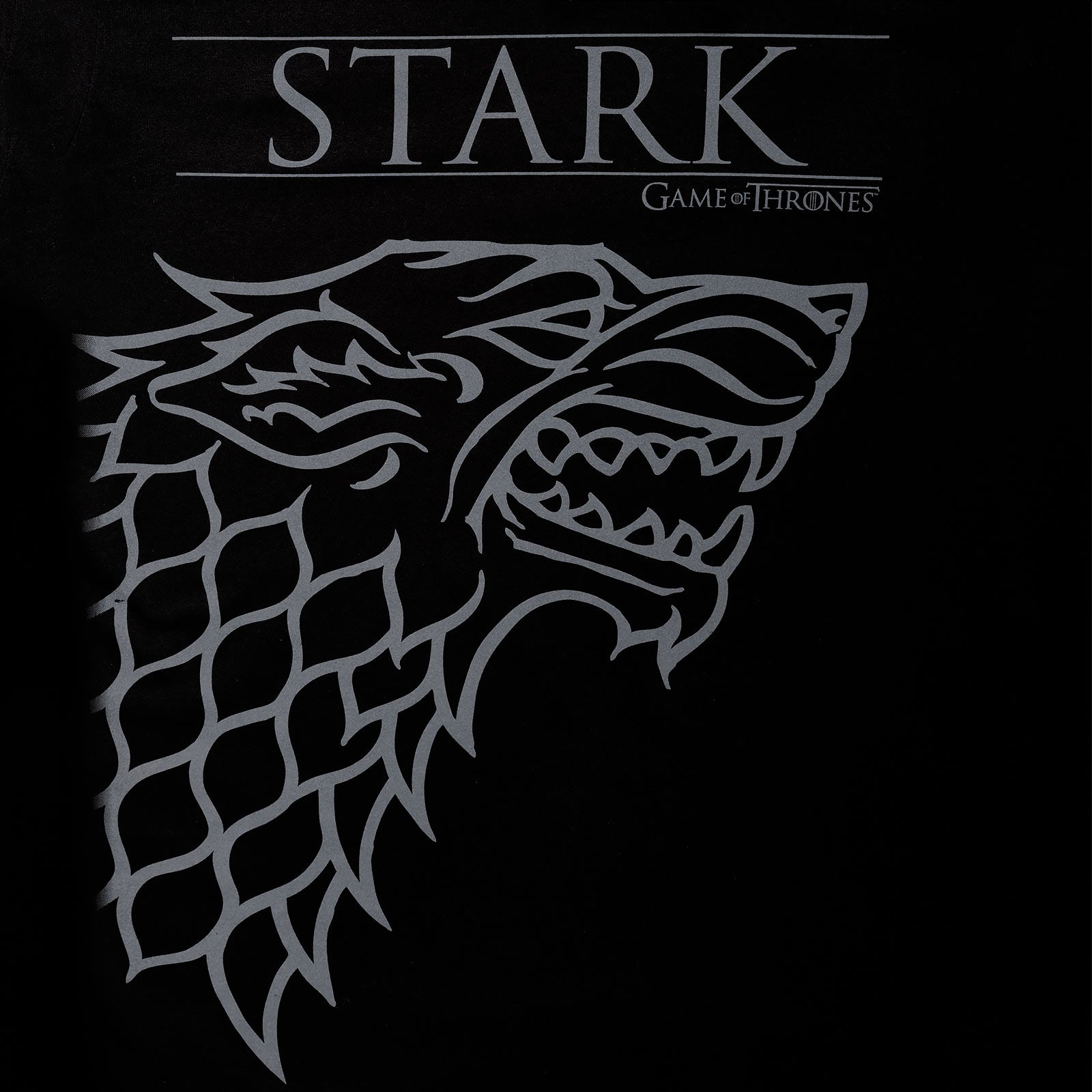 Produktbild Game of Thrones - Schattenwolf House Stark T-Shirt schwarz