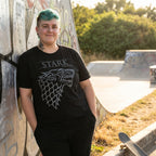 Produktbild Game of Thrones - Schattenwolf House Stark T-Shirt schwarz