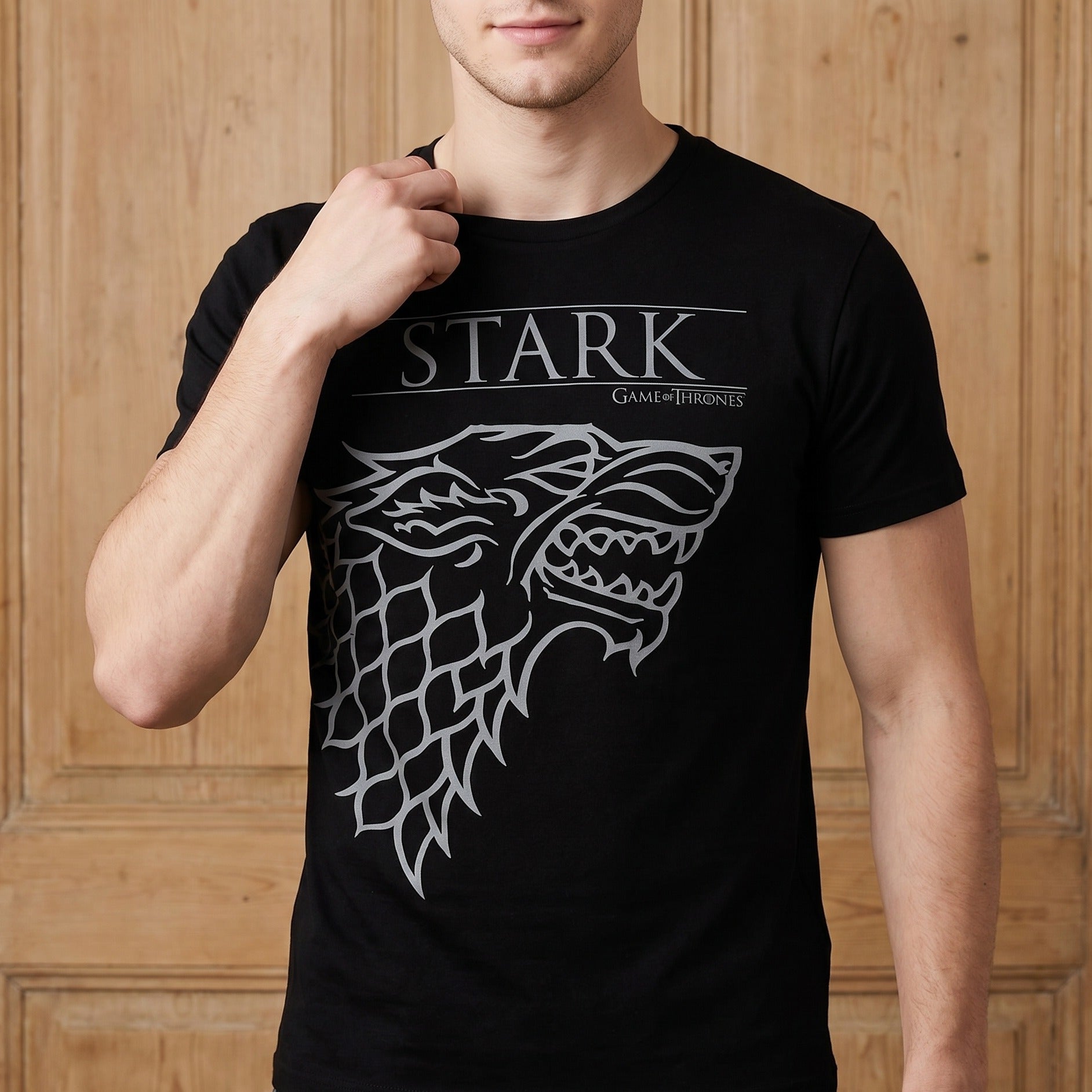 Produktbild Game of Thrones - Schattenwolf House Stark T-Shirt schwarz