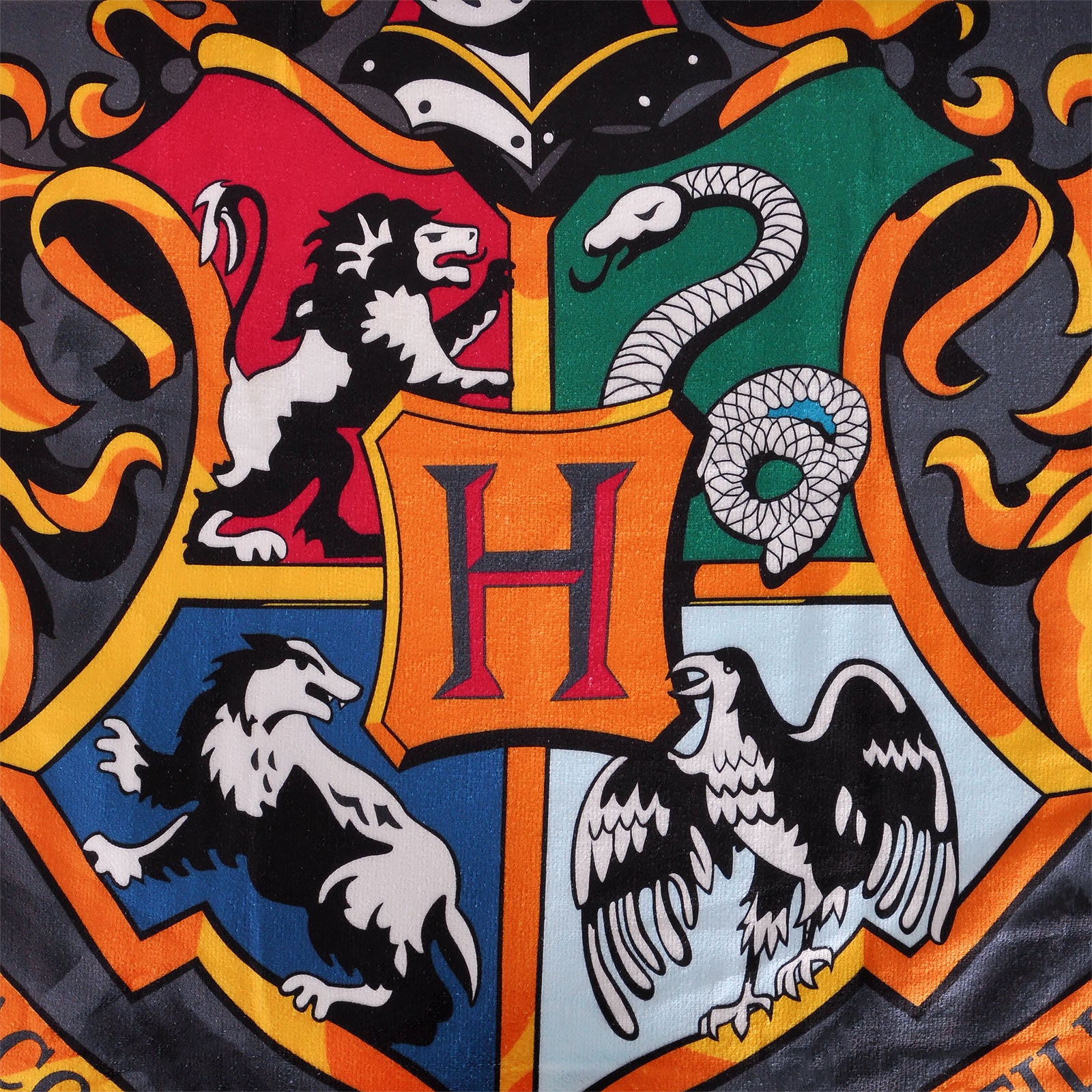 Produktbild Harry Potter - Hogwarts Wappen Strandtuch