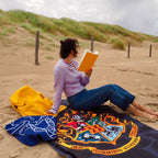 Produktbild Harry Potter - Hogwarts Wappen Strandtuch