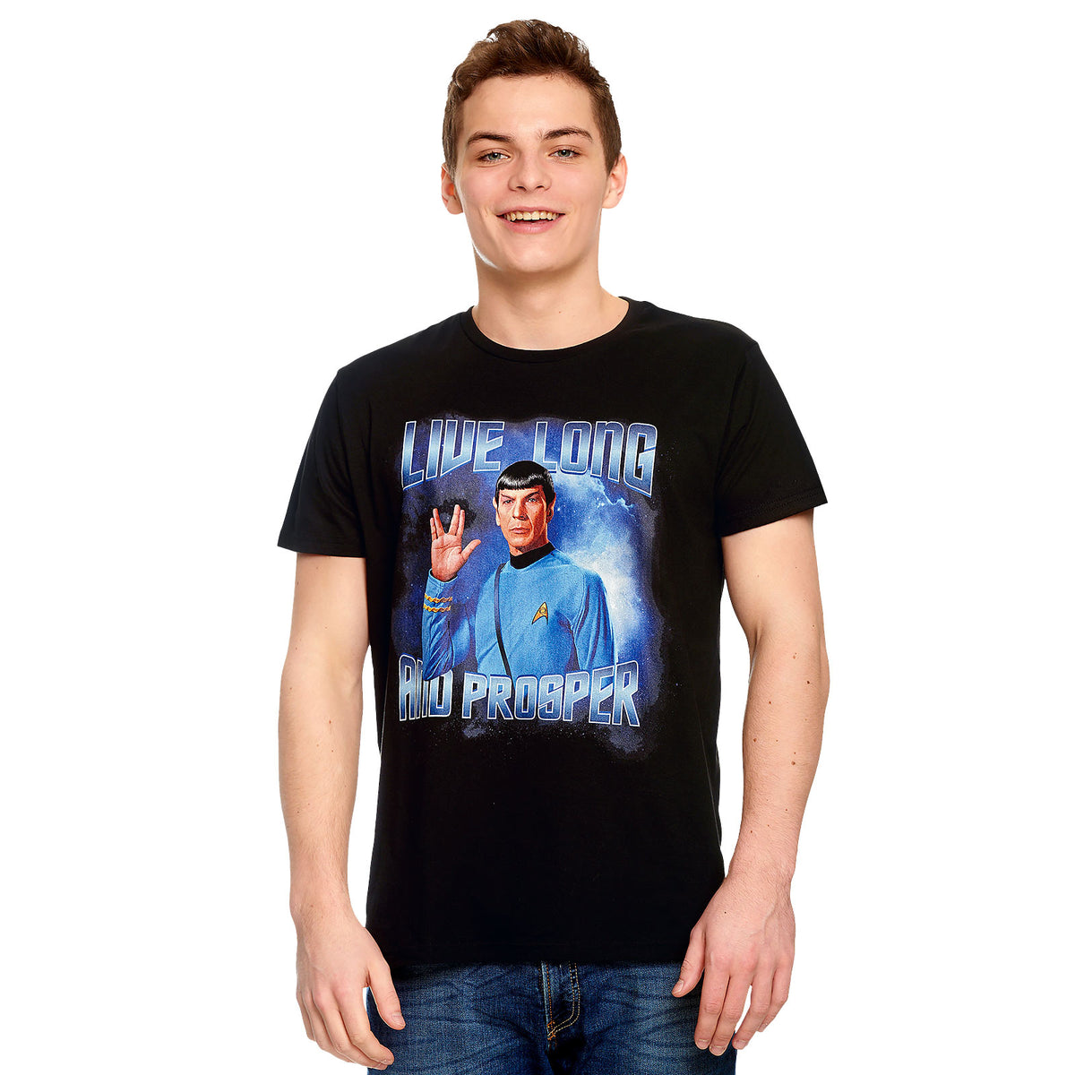 Produktbild Star Trek - Spock Live Long and Prosper T-Shirt schwarz