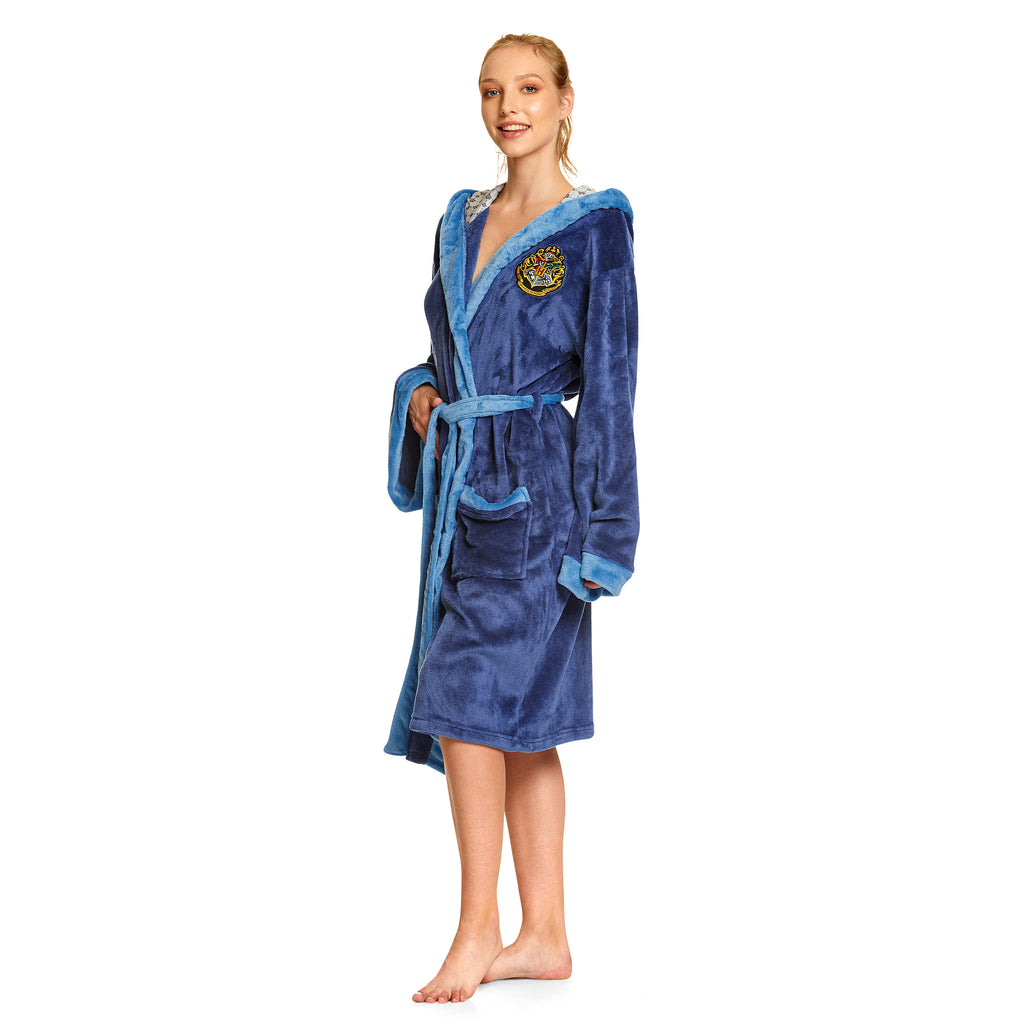 Produktbild Harry Potter - Ravenclaw Wappen Bademantel blau