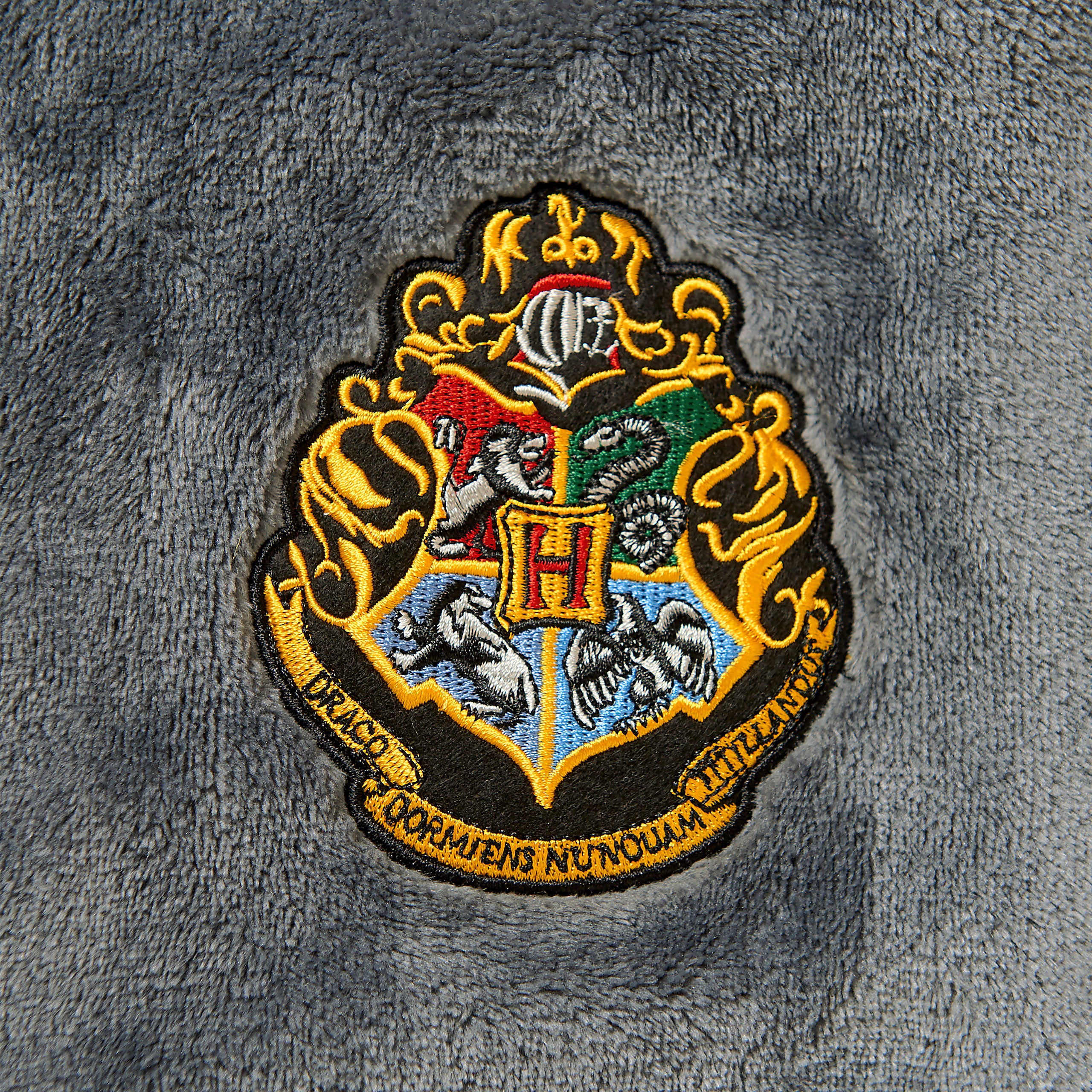 Product image Harry Potter - Hufflepuff Crest Bathrobe gray