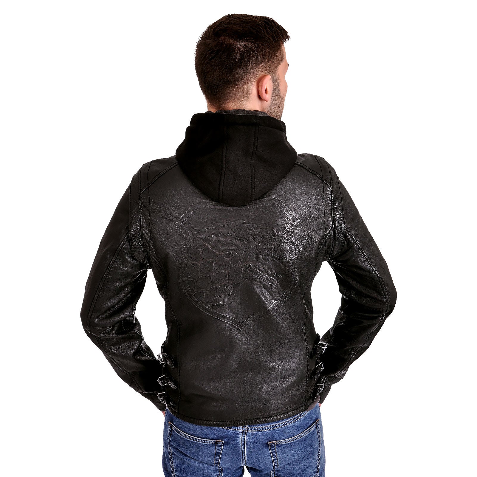 Produktbild Game of Thrones - Stark Wappen Lederjacke