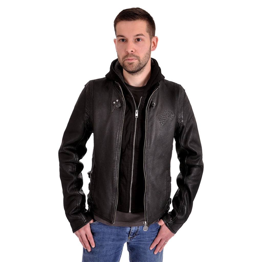 Produktbild Game of Thrones - Stark Wappen Lederjacke