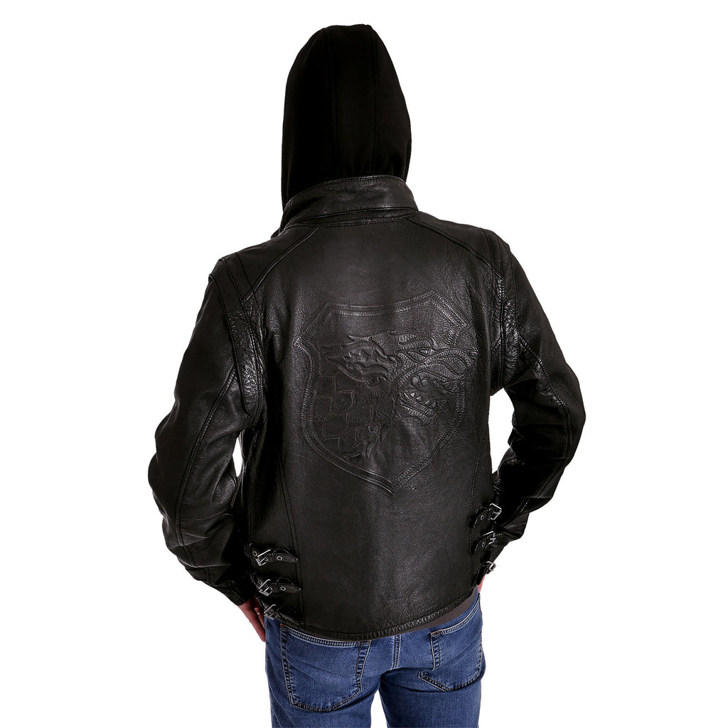 Produktbild Game of Thrones - Stark Wappen Lederjacke