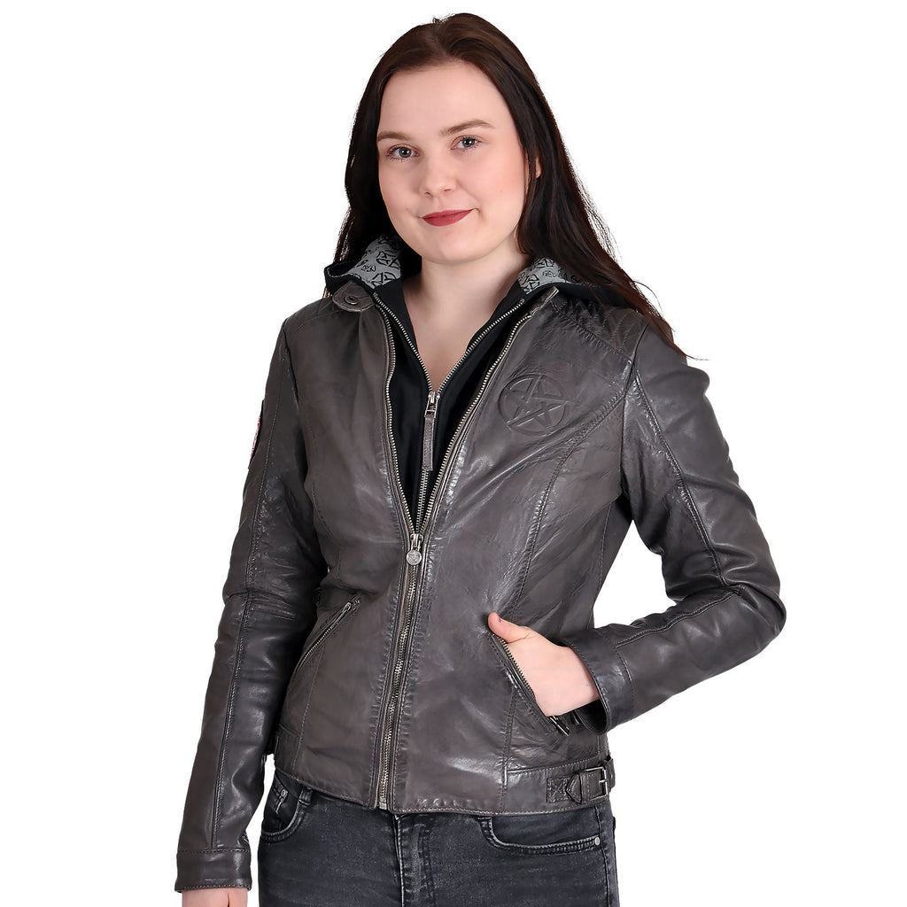 Produktbild Supernatural - Anti Possession Symbol Lederjacke Damen