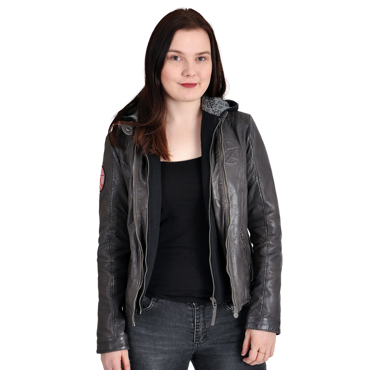Produktbild Supernatural - Anti Possession Symbol Lederjacke Damen