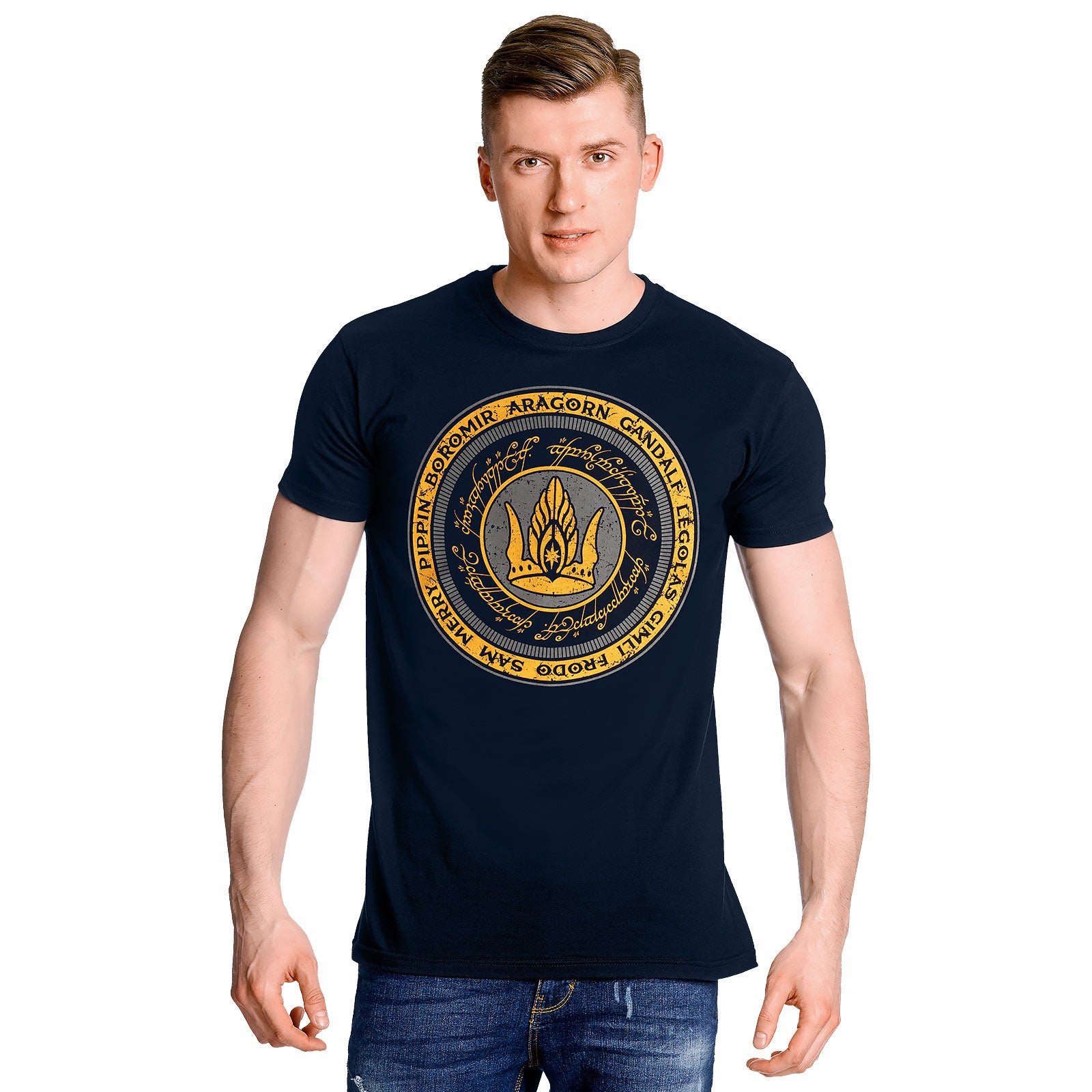 Produktbild Der Herr der Ringe - Gemeinsam für Gondor T-Shirt blau