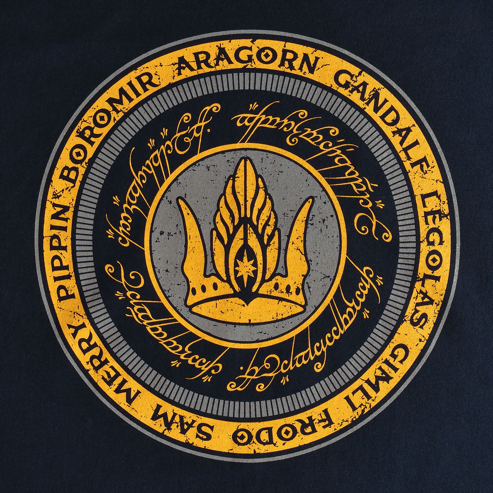 Produktbild Der Herr der Ringe - Gemeinsam für Gondor T-Shirt blau