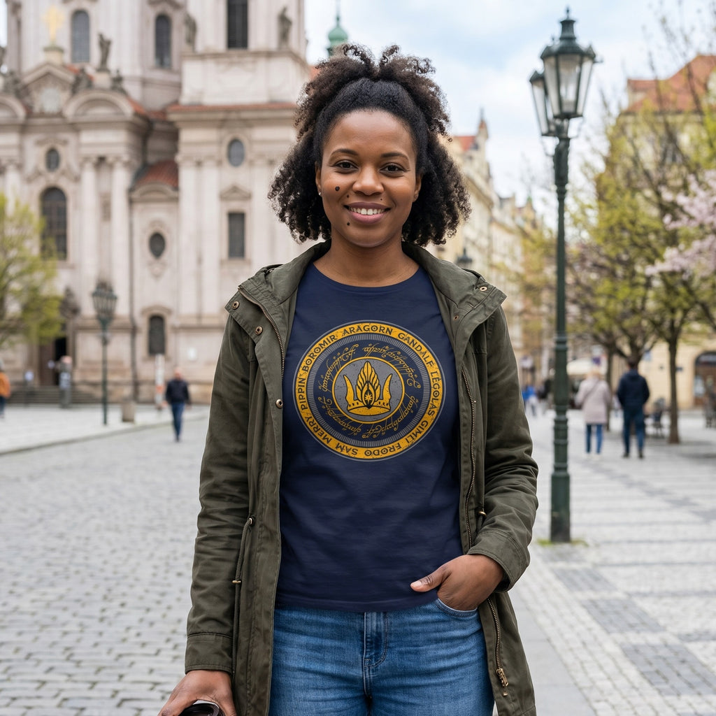 Produktbild Der Herr der Ringe - Gemeinsam für Gondor T-Shirt blau