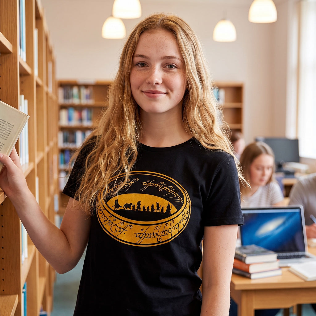 Produktbild Der Herr der Ringe - Gefährten des Rings T-Shirt schwarz