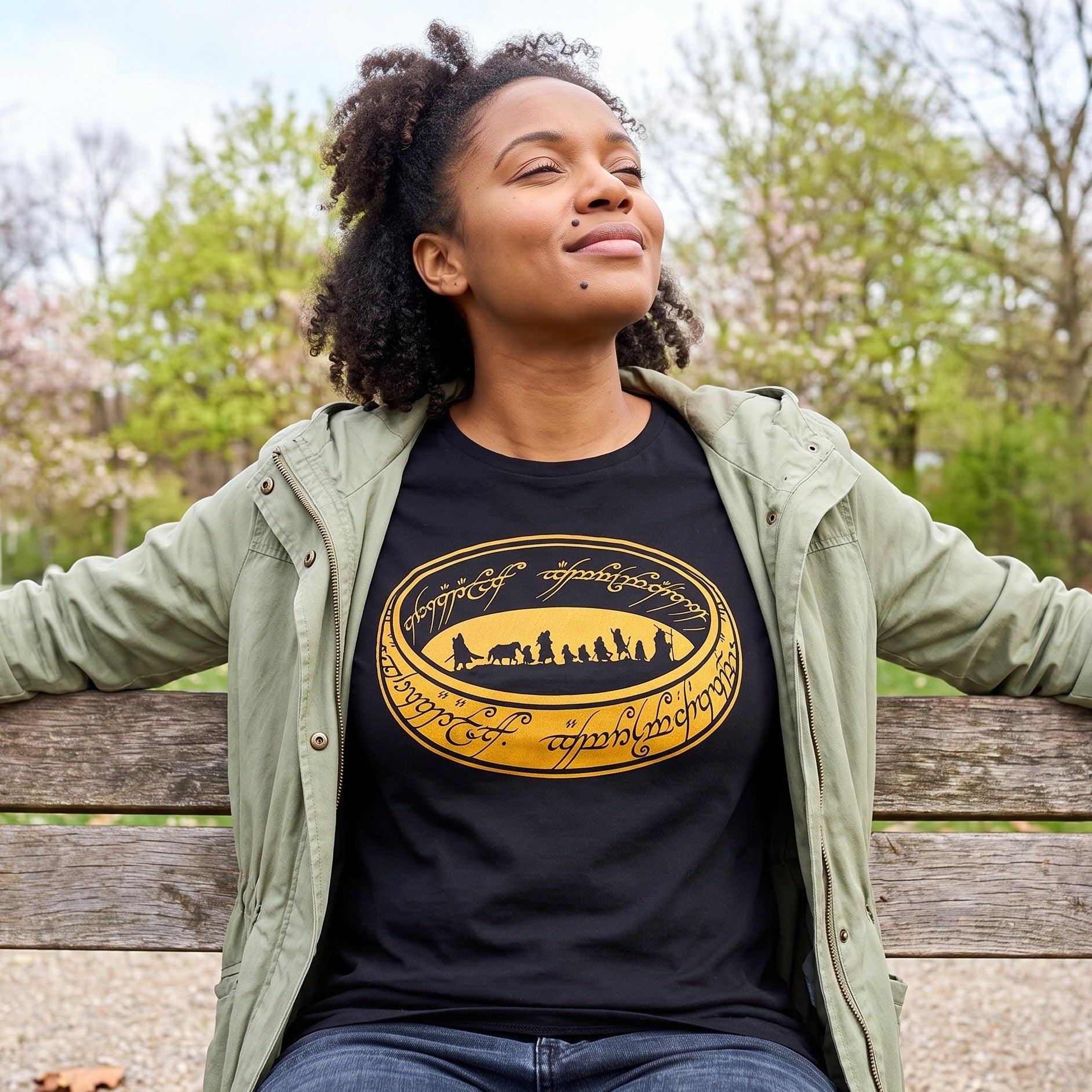 Produktbild Der Herr der Ringe - Gefährten des Rings T-Shirt schwarz