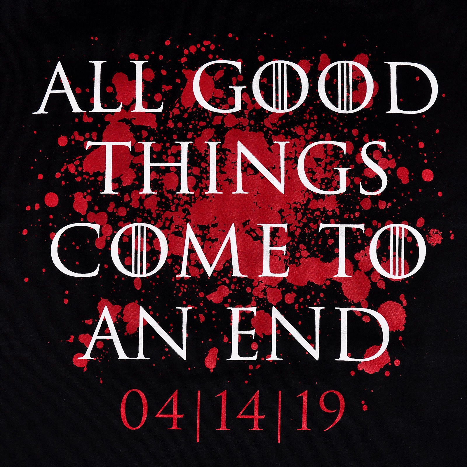 Produktbild All Good Things Come to an End T-Shirt für Game of Thrones Fans
