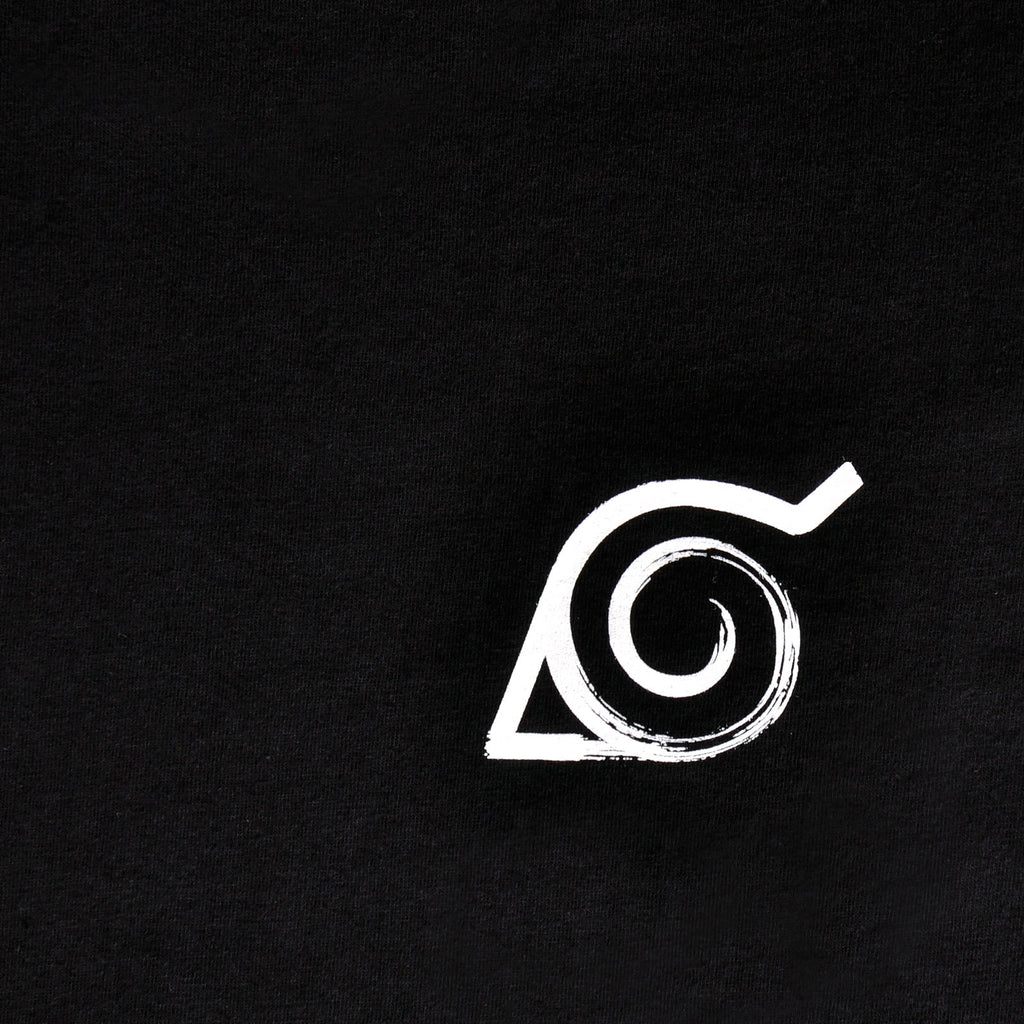 Produktbild Naruto - Konoha Symbol T-Shirt schwarz