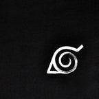 Produktbild Naruto - Konoha Symbol T-Shirt schwarz