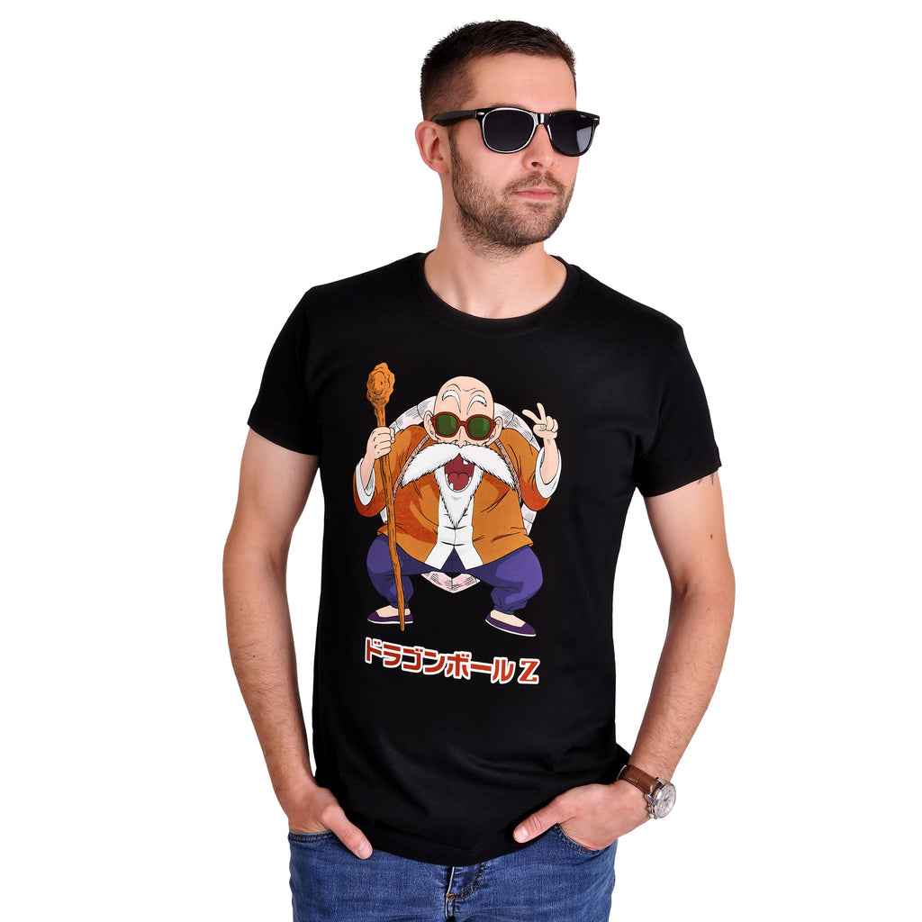 Produktbild Dragon Ball Z - Muten Roshi T-Shirt schwarz