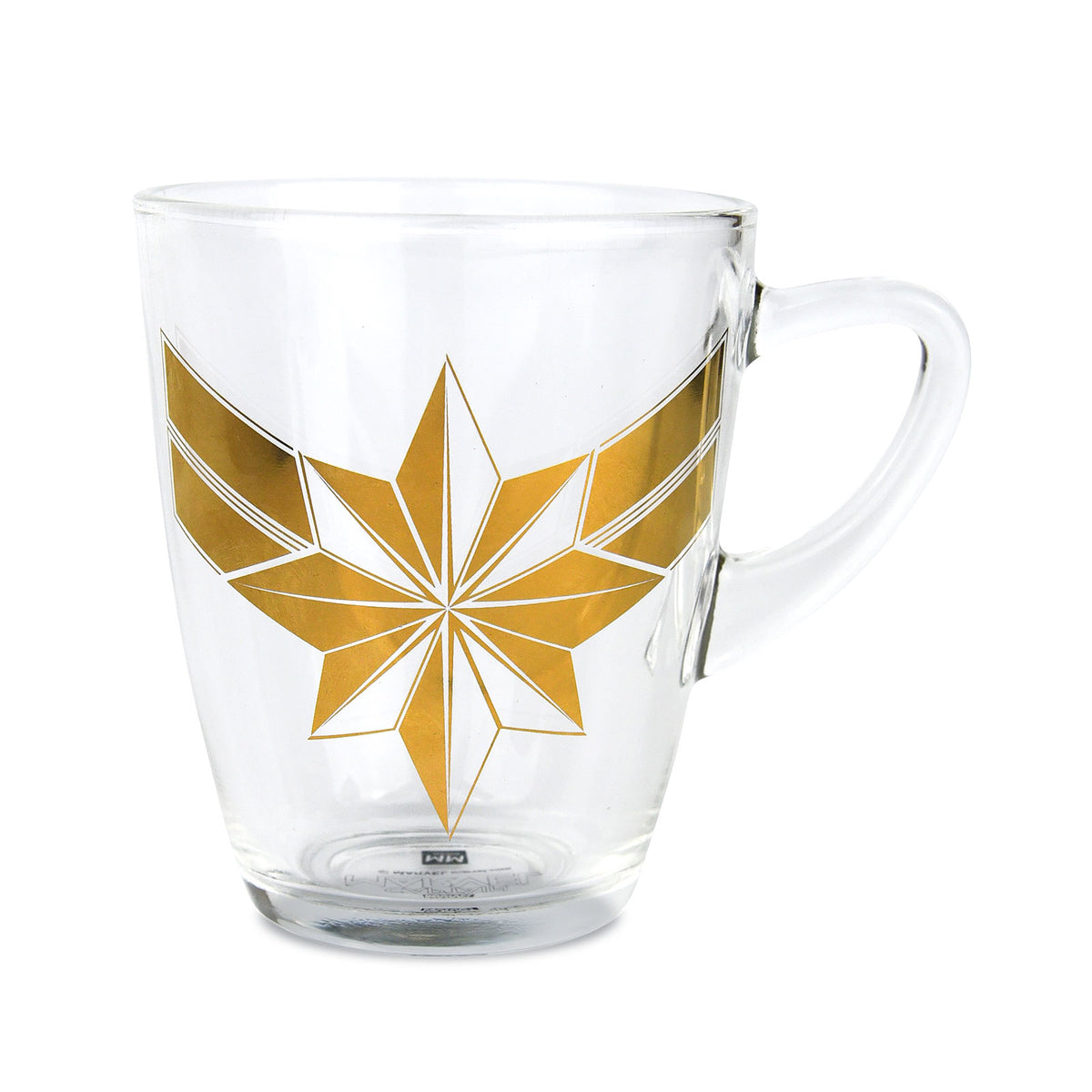 Produktbild Captain Marvel - Logo Glastasse