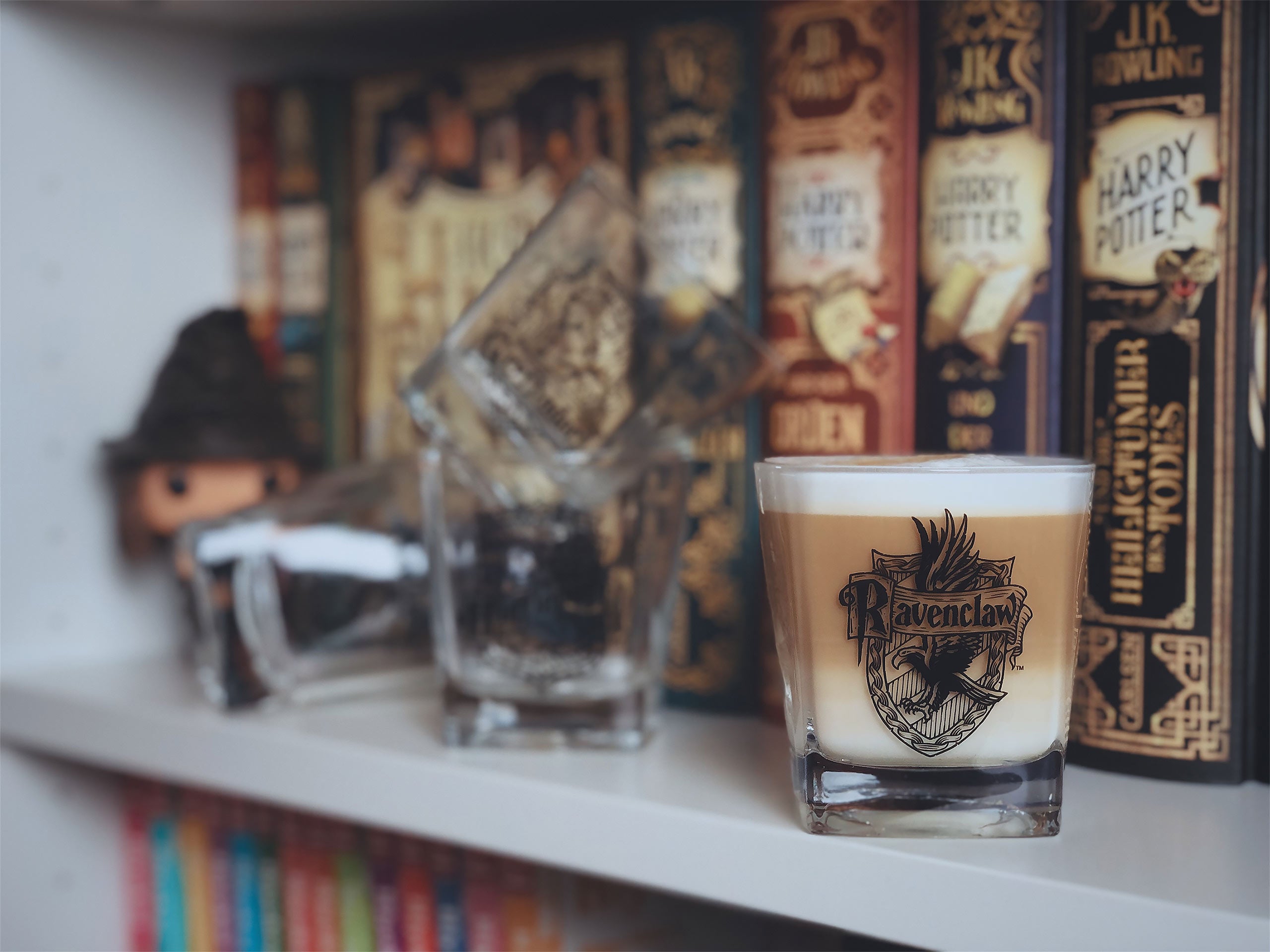 Produktbild Harry Potter - Häuser Wappen Gläserset 4-teilig