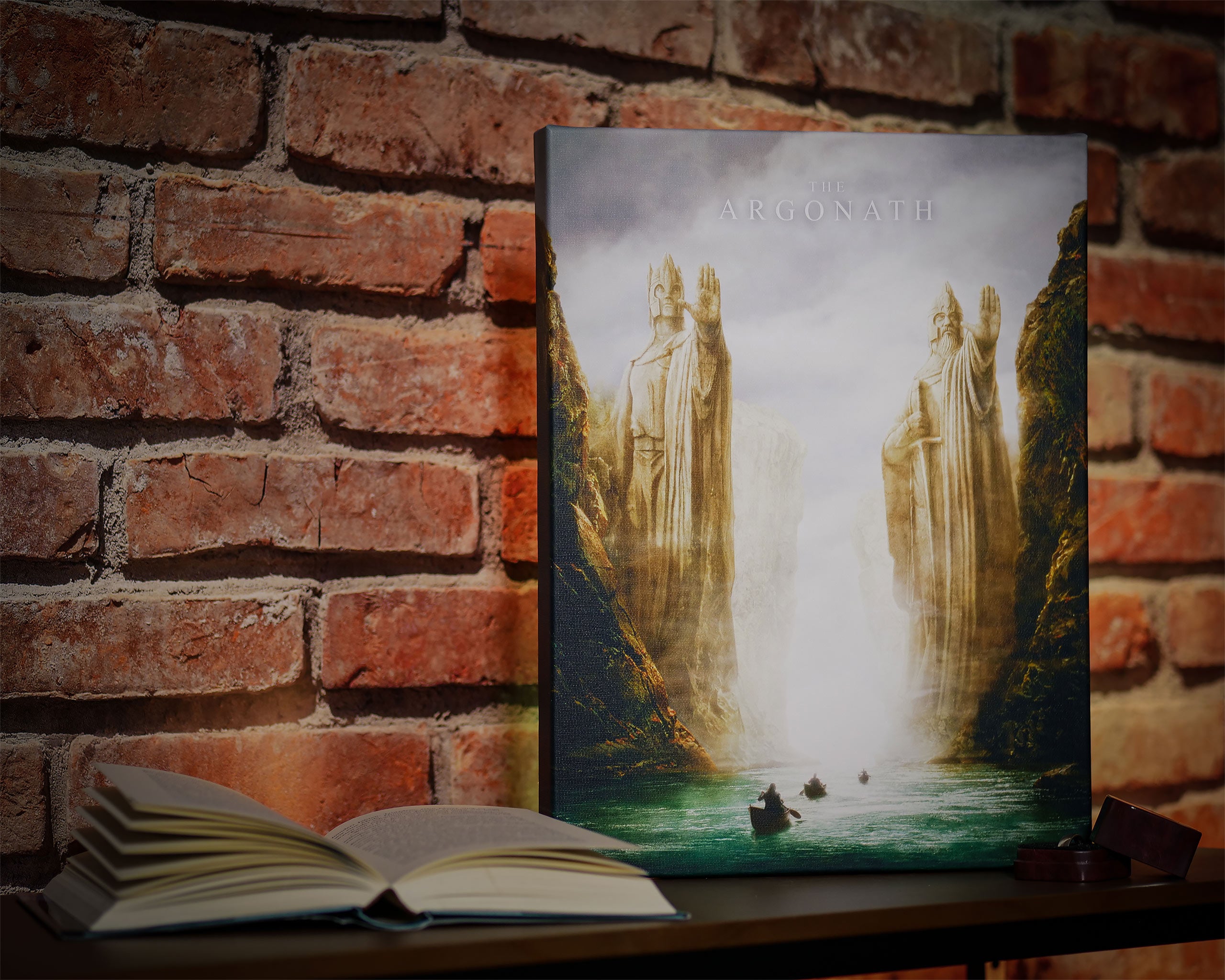 Produktbild Der Herr der Ringe - Argonath Wandbild mit Licht