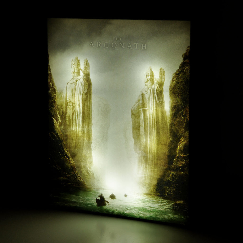 Produktbild Der Herr der Ringe - Argonath Wandbild mit Licht