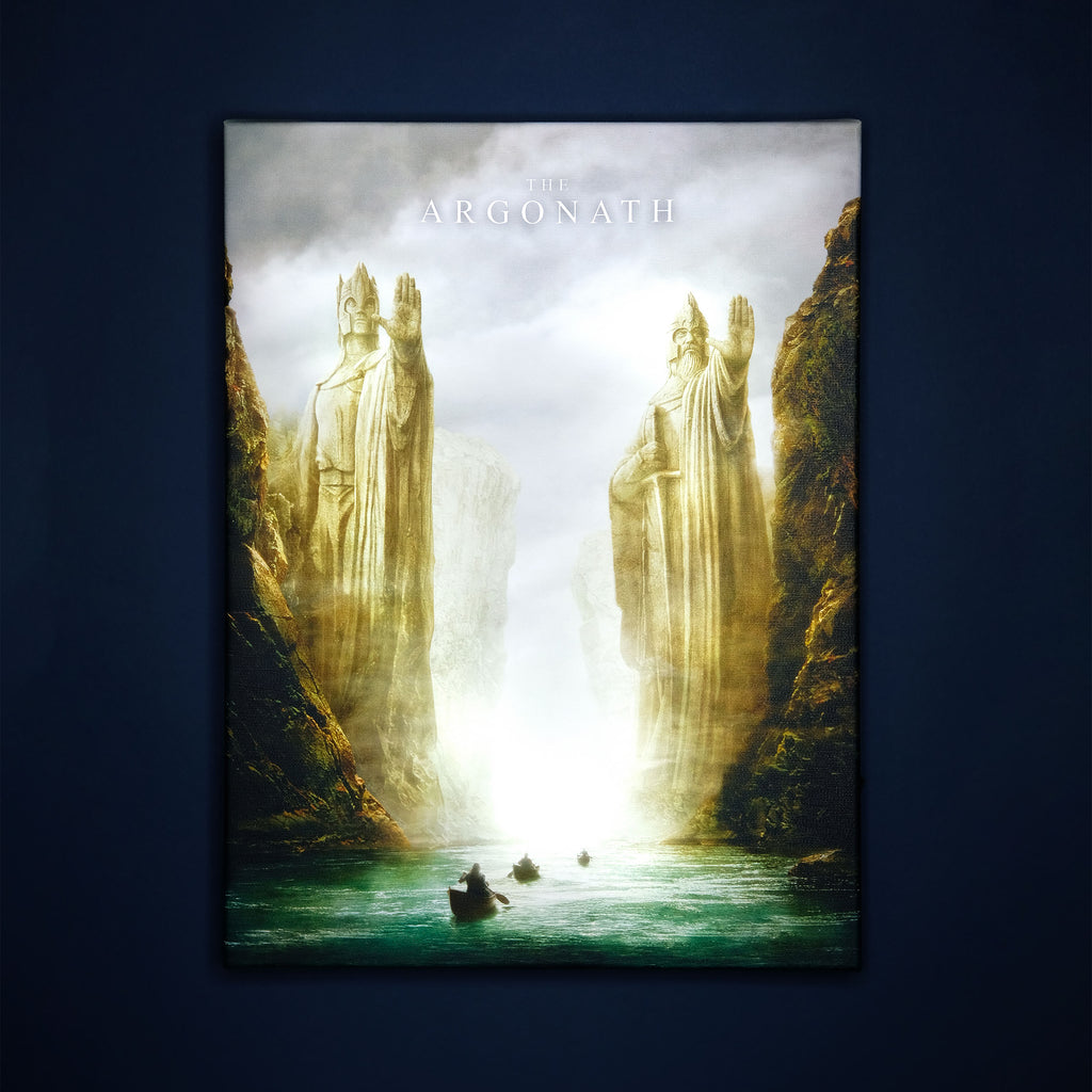 Produktbild Der Herr der Ringe - Argonath Wandbild mit Licht