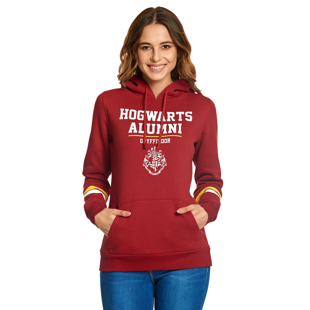 Produktbild Harry Potter - Gryffindor Hogwarts Alumni Hoodie Damen rot
