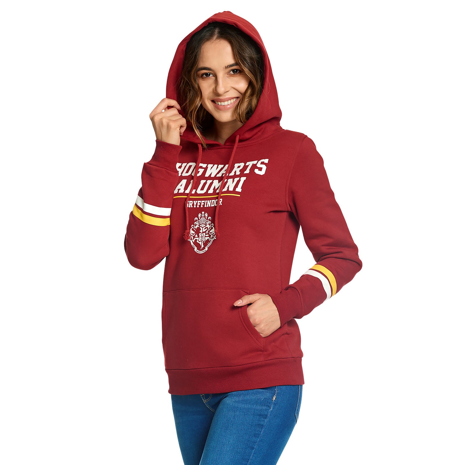 Produktbild Harry Potter - Gryffindor Hogwarts Alumni Hoodie Damen rot