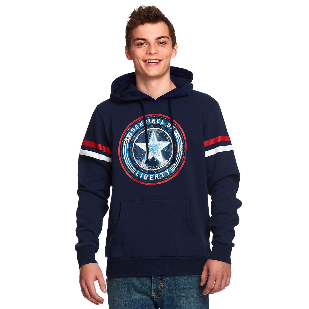 Produktbild Captain America - Sentinel of Liberty Hoodie blau