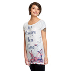 Produktbild Tea Time Damen T-Shirt für Alice im Wunderland Fans