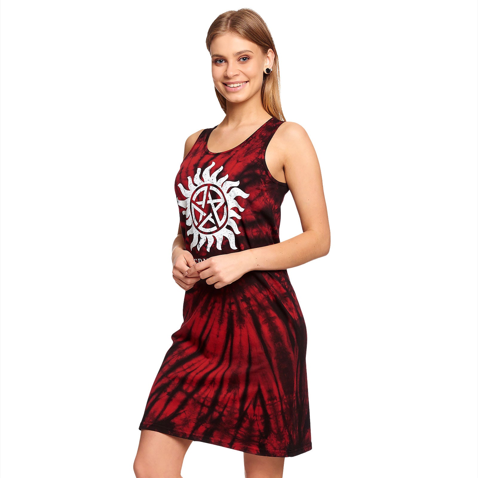 Produktbild Supernatural - Anti Possession Symbol Batik Minikleid