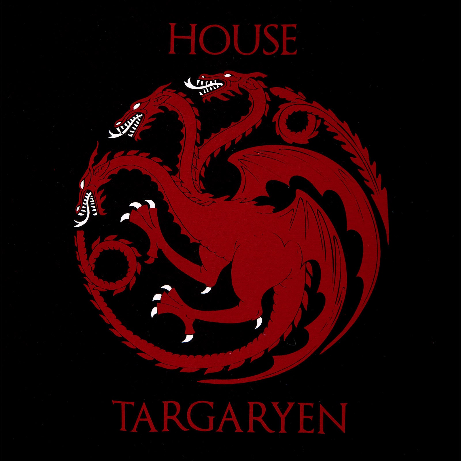 Produktbild Game of Thrones - Targaryen Wappen Pyjama kurz Damen