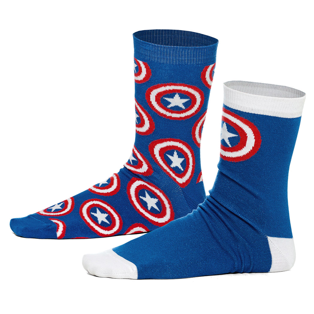 Produktbild Captain America - Shield Logo Socken 2er Set