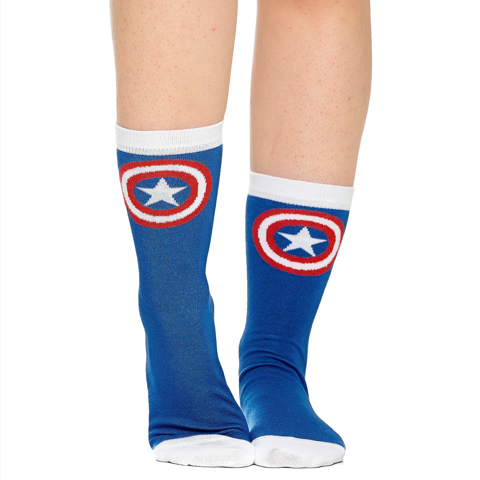 Produktbild Captain America - Shield Logo Socken 2er Set