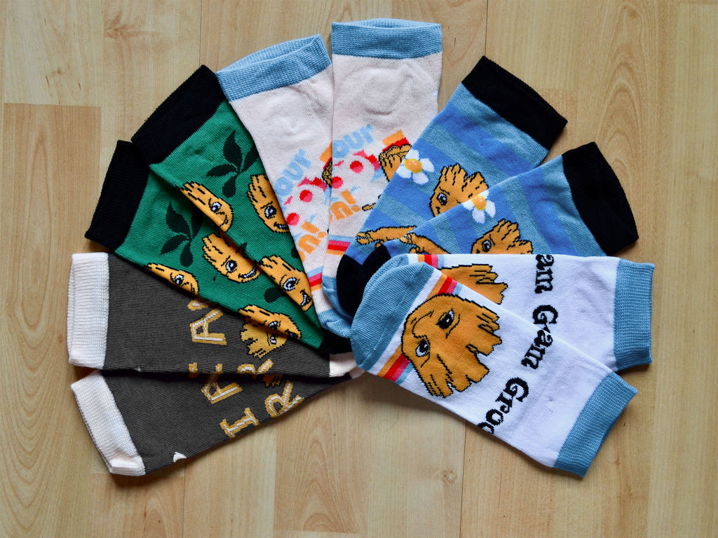 Produktbild Guardians of the Galaxy - Baby Groot Socken 5er Set