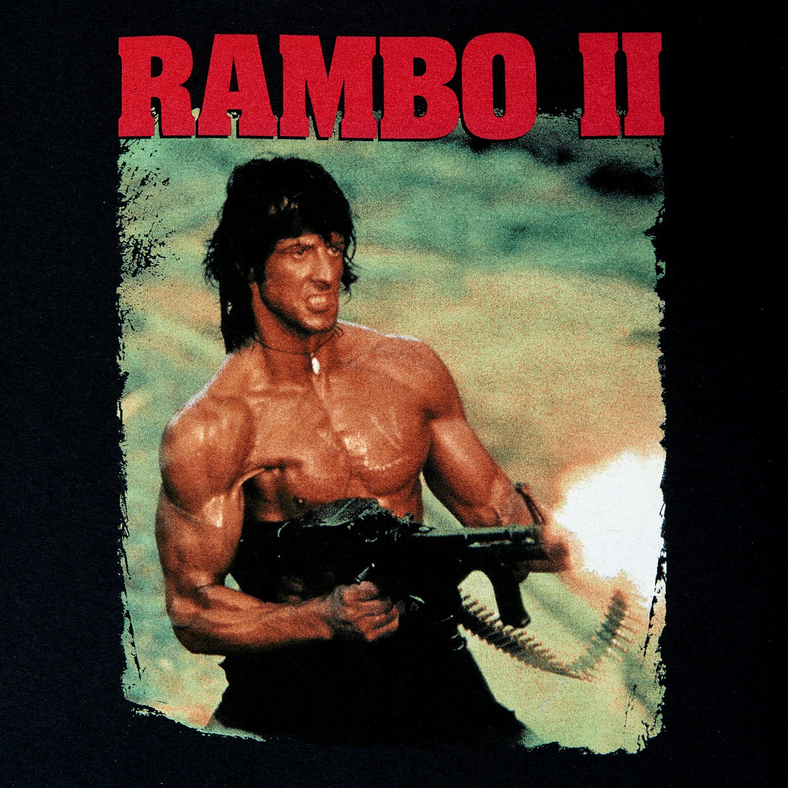 Produktbild Rambo - Shooting T-Shirt schwarz